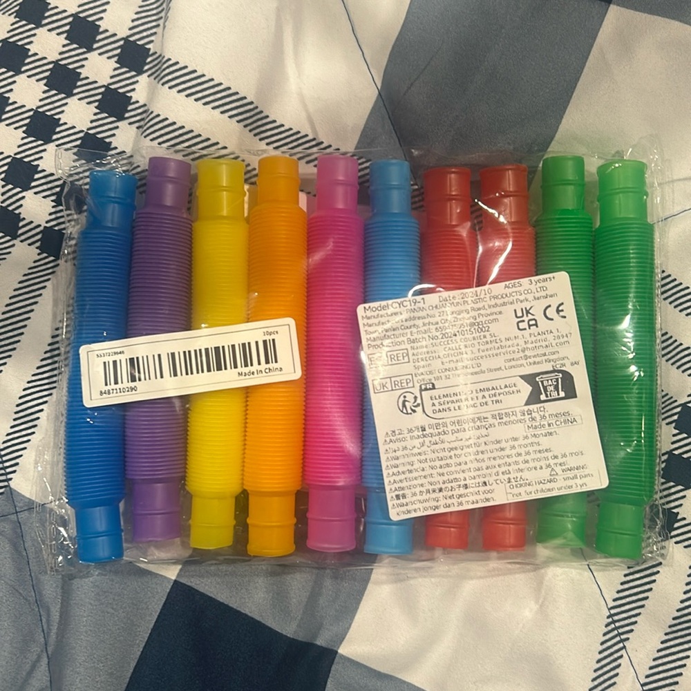 Brand new unopened pop tube fidget toy!